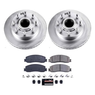PowerStop® - Z23 Evolution Geomet® Plain Front Brake Kit