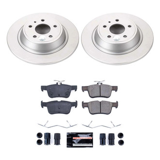 PowerStop® - Z23 Evolution Geomet® Plain Rear Brake Kit
