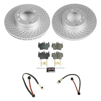 PowerStop® - Z23 Evolution Geomet® Plain Front Brake Kit