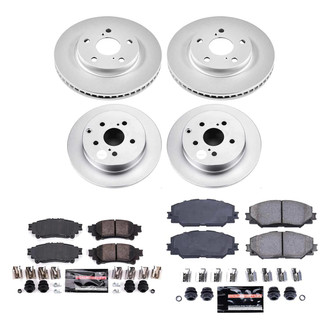 PowerStop® - Z23 Evolution Geomet® Plain Brake Kit