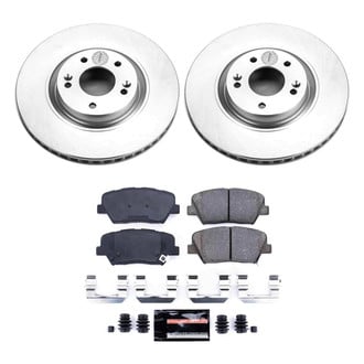 PowerStop® - Z23 Evolution Geomet® Plain Front Brake Kit