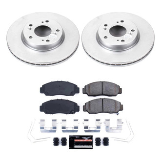 PowerStop® - Z23 Evolution Geomet® Plain Front Brake Kit