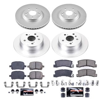 PowerStop® - Z23 Evolution Geomet® Plain Front and Rear Brake Kit