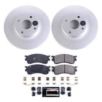 PowerStop® - Z23 Evolution Geomet® Plain Front Brake Kit