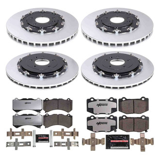 PowerStop® - Z26 Evolution Geomet® Plain Front and Rear Brake Kit