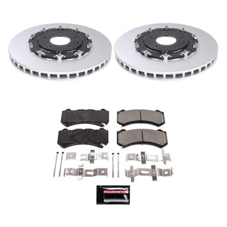 PowerStop® - Z23 Evolution Geomet® Plain Front Brake Kit