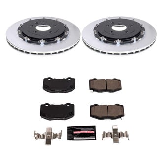 PowerStop® - Z23 Evolution Geomet® Plain Rear Brake Kit