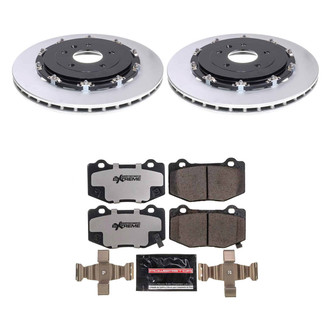PowerStop® - Z26 Evolution Geomet® Plain Rear Brake Kit