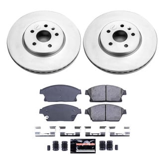 PowerStop® CPK6793-23 - Z23 Evolution Geomet® Plain Front Brake Kit
