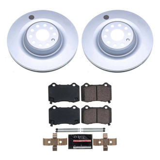 PowerStop® - Z23 Evolution Geomet® Plain Rear Brake Kit