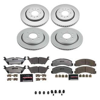 PowerStop® - Z36 Evolution Geomet® Plain Front and Rear Brake Kit