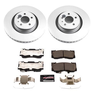 PowerStop® - Z23 Evolution Geomet® Plain Front Brake Kit