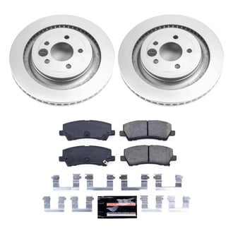 PowerStop® - Z23 Evolution Geomet® Plain Rear Brake Kit