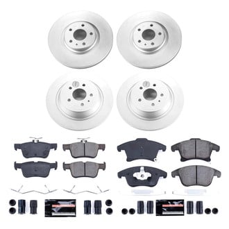 PowerStop® - Z23 Evolution Geomet® Plain Front and Rear Brake Kit