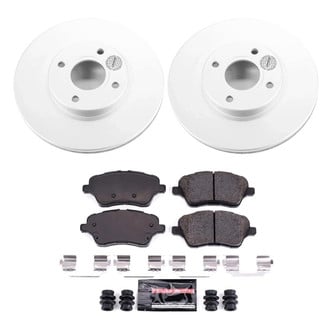PowerStop® - Z23 Evolution Geomet® Plain Front Brake Kit