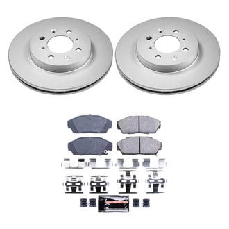 PowerStop® - Z23 Evolution Geomet® Plain Front Brake Kit