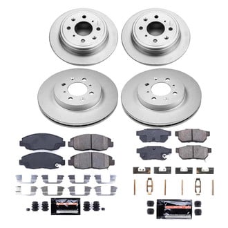 PowerStop® - Z23 Evolution Geomet® Plain Brake Kit