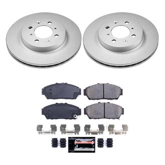 PowerStop® - Z23 Evolution Geomet® Plain Front Brake Kit