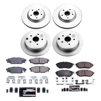 PowerStop® - Z23 Evolution Geomet® Plain Brake Kit