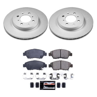 PowerStop® - Z23 Evolution Geomet® Plain Front Brake Kit