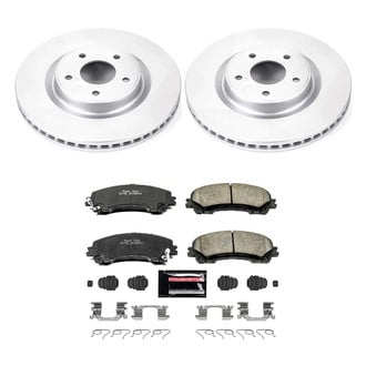 PowerStop® - Z23 Evolution Geomet® Plain Front Brake Kit