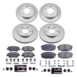 PowerStop® - Z23 Evolution Geomet® Plain Brake Kit