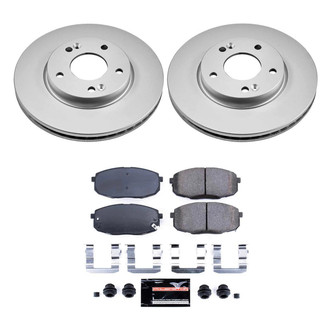 PowerStop® - Z23 Evolution Geomet® Plain Front Brake Kit