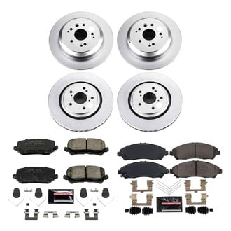 PowerStop® - Z23 Evolution Geomet® Plain Brake Kit