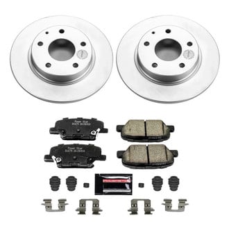 PowerStop® - Z23 Evolution Geomet® Plain Rear Brake Kit