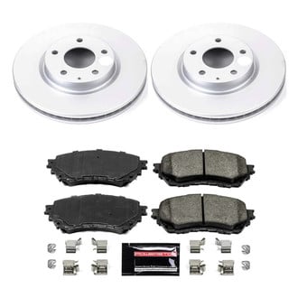 PowerStop® - Z23 Evolution Geomet® Plain Front Brake Kit