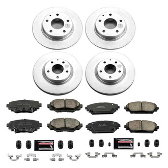 PowerStop® - Z23 Evolution Geomet® Plain Brake Kit