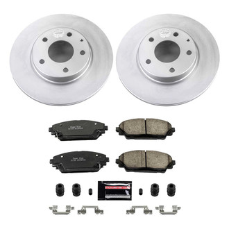PowerStop® - Z23 Evolution Geomet® Plain Front Brake Kit