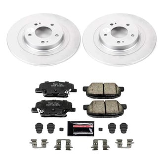 PowerStop® - Z23 Evolution Geomet® Plain Rear Brake Kit
