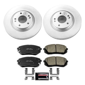 PowerStop® - Z23 Evolution Geomet® Plain Front Brake Kit