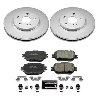 PowerStop® - Z23 Evolution Geomet® Plain Front Brake Kit