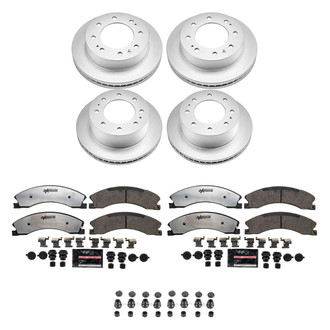 PowerStop® - Z36 Evolution Geomet® Plain Front and Rear Brake Kit