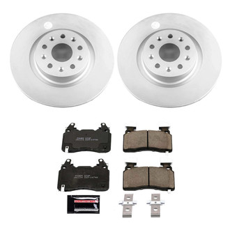 PowerStop® - Z23 Evolution Geomet® Plain Front Brake Kit