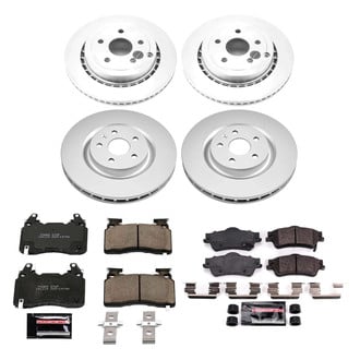 PowerStop® - Z23 Evolution Geomet® Plain Brake Kit