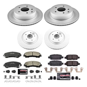 PowerStop® - Z23 Evolution Geomet® Plain Brake Kit