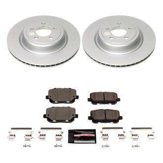 PowerStop® - Z23 Evolution Geomet® Plain Rear Brake Kit