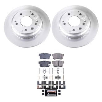 PowerStop® - Z23 Evolution Geomet® Plain Rear Brake Kit