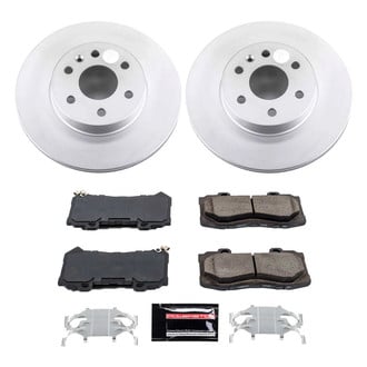 PowerStop® - Z23 Evolution Geomet® Plain Front Brake Kit