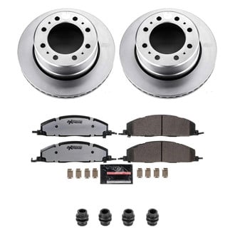PowerStop® CPK7131-36 - Z36 Evolution Geomet® Plain Rear Brake Kit