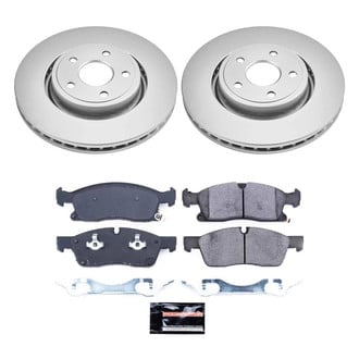 PowerStop® - Z23 Evolution Geomet® Plain Front Brake Kit