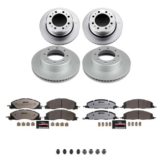 PowerStop® - Z36 Evolution Geomet® Plain Brake Kit