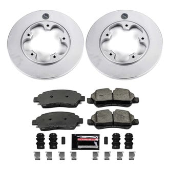 PowerStop® - Z23 Evolution Geomet® Plain Rear Brake Kit