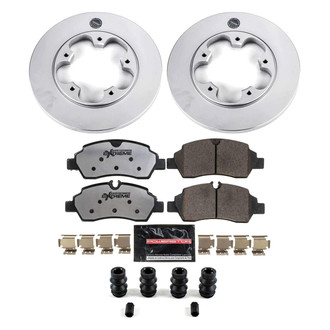 PowerStop® - Z36 Evolution Geomet® Plain Rear Brake Kit