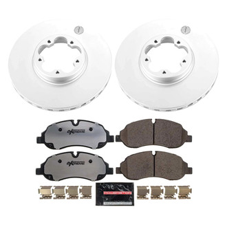 PowerStop® - Z36 Evolution Geomet® Plain Front Brake Kit