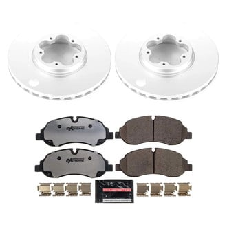PowerStop® - Z36 Evolution Geomet® Plain Front Brake Kit