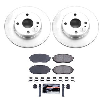 PowerStop® CPK717-23 - Z23 Evolution Geomet® Plain Front Brake Kit